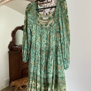 Spell & The Gypsy Folk Song Tunic Mini Dress Boho Cottagecore Casual Collective